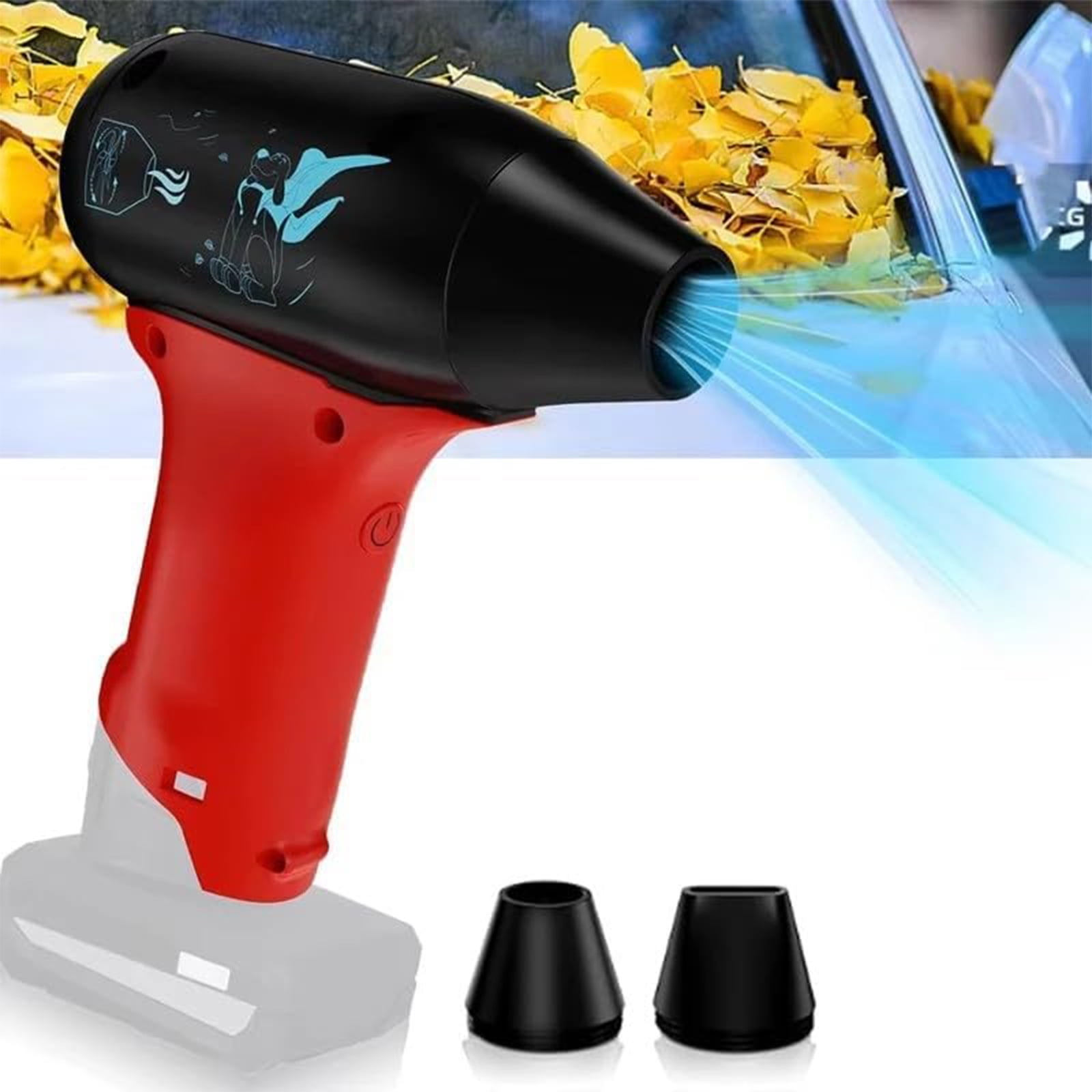 Handheld Cordless Blower 3 Speed Changeable 130000RPM High Speed Portable Electric Air Dusters For Home Office Car Cleaning