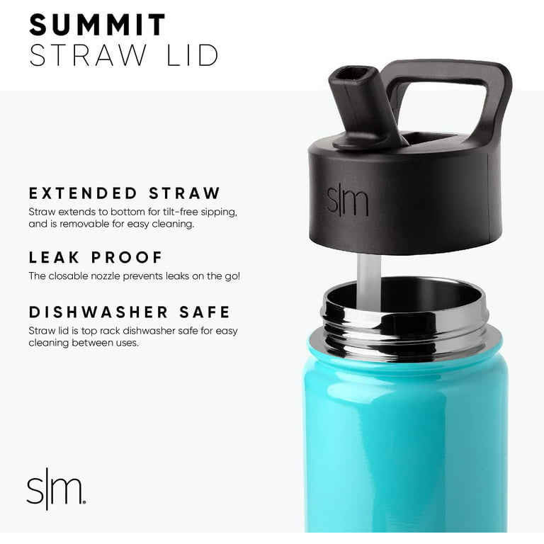 Simple Modern 10oz Summit Kids Water Bottle Thermos with Straw Lid -  Dishwasher Safe Vacuum Insulated Double Wall Tumbler Travel Cup 18/8  Stainless Steel -Under Construction 
