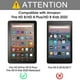 thumbnail image 2 of Protector de pantalla TikeDa para tablet Amazon Fire HD 8 de 8 pulgadas, 2 of 9