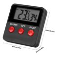Digital LCD Thermometer Hygrometer Temp Humidity Monitor Meter for Egg