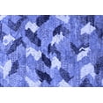thumbnail image 1 of Ahgly Company Indoor Rectangle Abstract Blue Modern Area Rugs, 8' x 12', 1 of 4