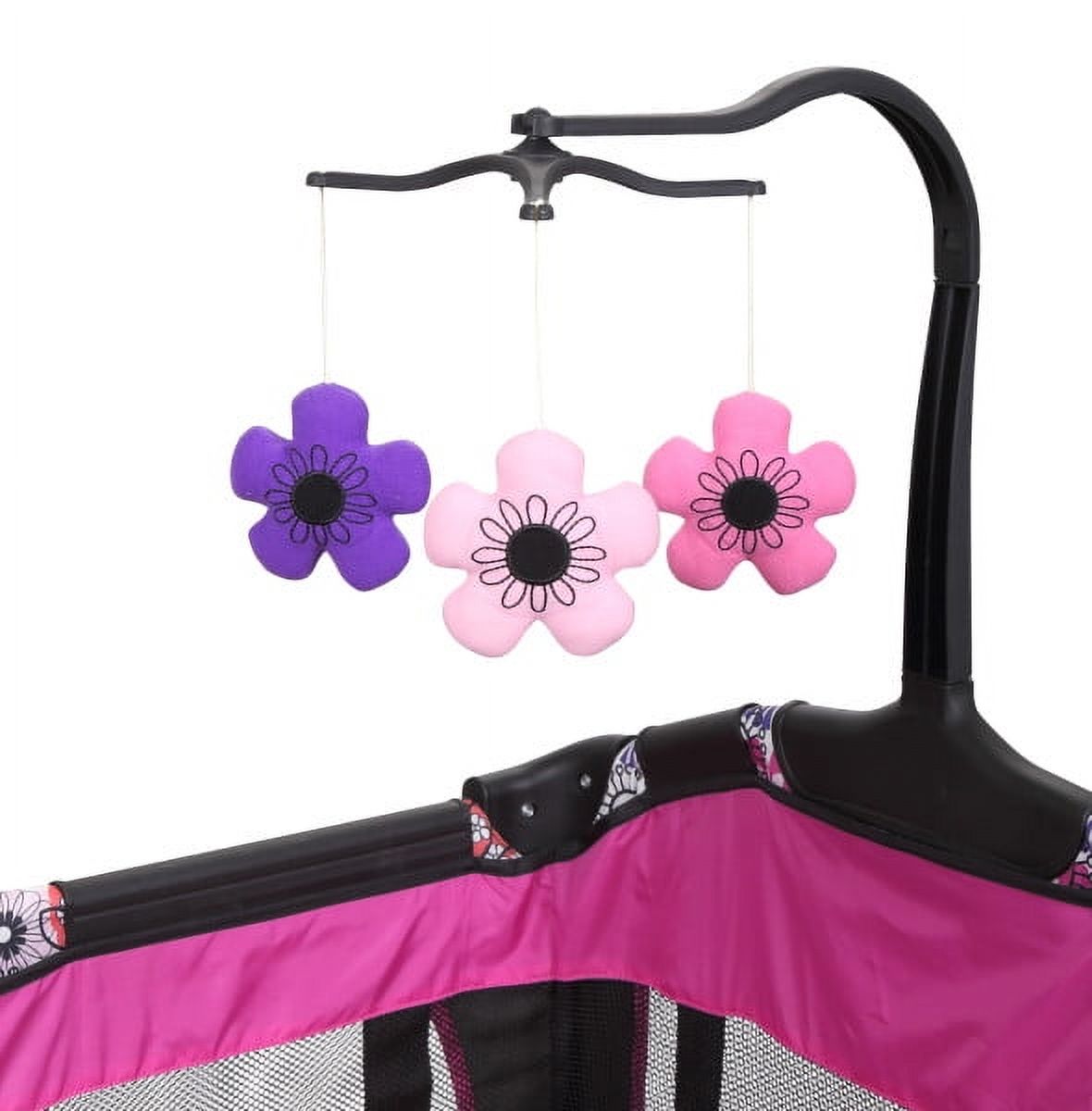 Baby Trend Floral Garden Nursery Center Playard with Bassinet photo 2
