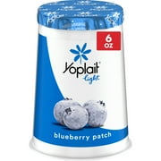 Yoplait Light Blueberry Patch Fat Free Yogurt Cup, 6 oz