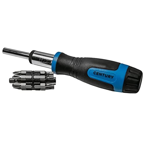 Century Drill & Tool 68908 7 Piece Screwdriver and Bit Set