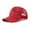 Red, variant on Suede Mesh Baseball Cap, Breathable Snapback Trucker Cap, 5-Panel Unisex Adjustable Sports Hat for Outdoor - Red