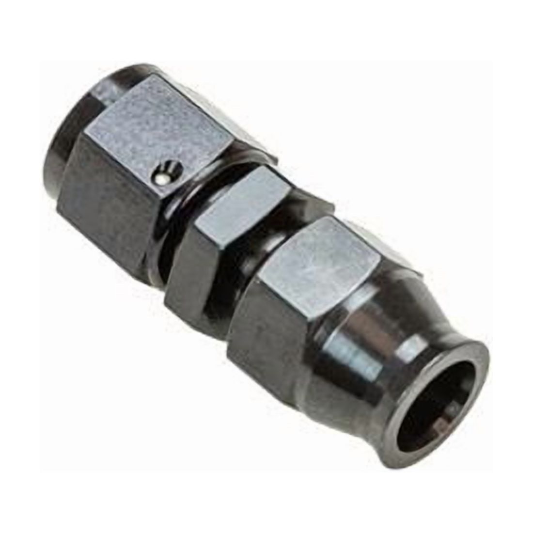 Moroso Aluminum Fitting Adapter 8AN Female to 1/2in Tube Compression - Black