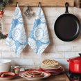 thumbnail image 6 of Blue White Conch Coastal Kitchen Towels Set of 3, Nautical Summer Ocean Absorbent Dish Towels for Kitchen, Microfiber Hand Towel, Quick Drying Tea Towel for Cleaning Decorative Dishcloths, 6 of 7