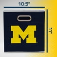 thumbnail image 2 of Michigan Wolverines Franklin Sports 11'' x 10.5 x 10.5'' Storage Bin, 2 of 8