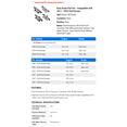 thumbnail image 2 of Rear Brake Pad Set - Compatible with 2017 - 2022 Ford Escape 2018 2019 2020 2021, 2 of 2