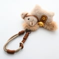 thumbnail image 4 of Gaiwos Horse Stuffed Animal 4 inches, Realistic Ingot Horse Figure Plush Keychain, Horse Mascot Keychain with Flexible Hook, for Purse Handbags, 4 of 5
