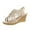 Beige, variant on Fesfesfes Wedges Sandals For Women Matsuke Heel Thick Sole Slope Heel Women's Shoes Summer Breathable Casual Beach Sandals 4.5(35)
