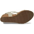 thumbnail image 4 of Blowfish Malibu Heidi White Sands Die Cut/Amazon Rawhide Strappy Wedge Sandals (White Sands Die Cut/Amazon Rawhide, 7), 4 of 5