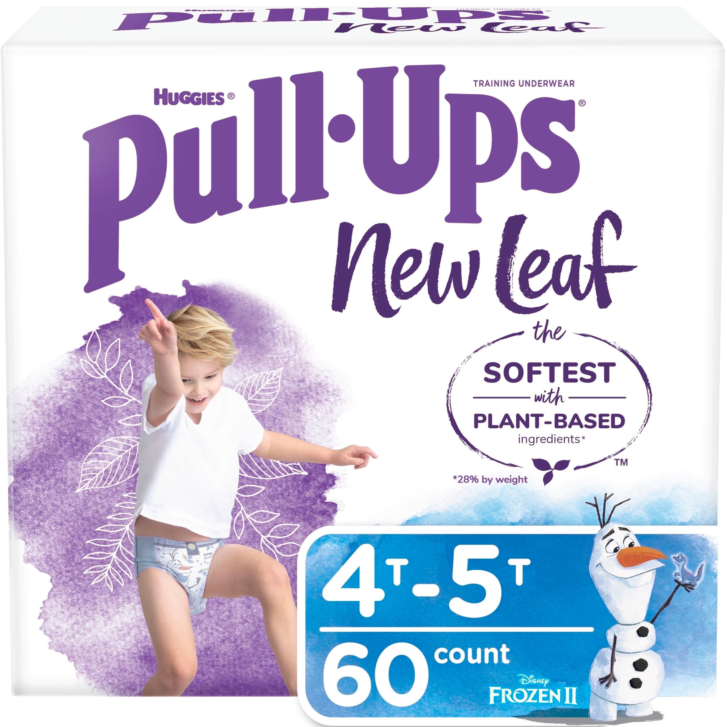 Pull-Ups New Leaf Boys' Potty Training Pants, 4T-5T, 60 Ct - Walmart.com - Walmart.com