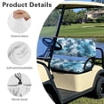 thumbnail image 6 of HUIACONG Blue Tie Dye Pattern All-Weather Protection Golf Cart Seat Cover for Outdoor Travel, Golf Cart Seat Covers 2 Pack Universal Design, 6 of 7