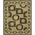 thumbnail image 3 of Nourison  Hand-tufted Area Rug Black 6' Round Contains Latex Wool Oriental 6' Round/Square Indoor Beige, 3 of 5
