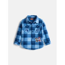 PAW Patrol Toddler Boys Shacket with Long Sleeves, Sizes 2T-5T