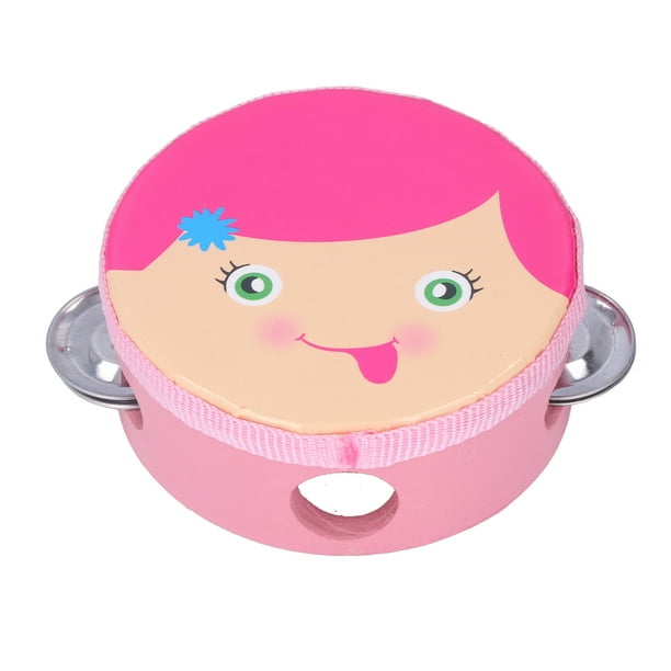 Shiny-Tambourin De Jingle De Rangée Tambourin Cloche à Main 8 Po Tambour De Clap Jingle De