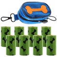 thumbnail image 1 of HEALEEP Porte-Rouleaux de Crottes de Chien Distributeur Portable 8 Rouleaux Promenades en Plein Air, 1 of 6