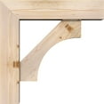 thumbnail image 3 of Ekena Millwork 7 1/2"W x 30"D x 30"H Westlake Block Smooth Bracket w/ Offset Brace, Douglas Fir, 3 of 25