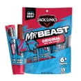 thumbnail image 2 of Jack Link’s MrBeast Mini Original Beef Meat Sticks – 6 oz, 12 ct – 4 Pack, 2 of 6