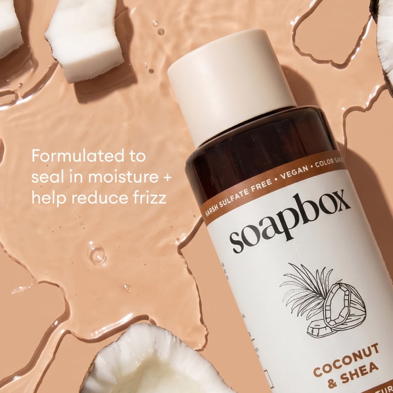 Soapbox Coconut & Shea Deep Moisture Shampoo, 16 oz photo 3