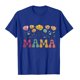 thumbnail image 3 of Tops de Manga Corta de Verano para las Mujeres Imprimir Blusa de Cuello Redondo, Moda Ligera de Poliéster Spandex, 3 of 4