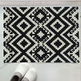 thumbnail image 2 of Linon Home Decor Trio Area Rug Collection, Ivory and Black, 1'10" x 2'10", 2 of 5