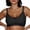 Black, variant on Women's Wireless Jelly Bra, V Mesh Comfortable Bralette, Supportive T-shirt Bra, No Underwire, Seamless Push Up Everyday Bra, Sizes S to 3XL