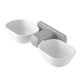 thumbnail image 4 of Los cuencos colgantes para comida para gatos evitan derrames y se espesan, ajustable, elevado, montado en la pared, cuenco de agua para gatos, color blanco, 4 of 12