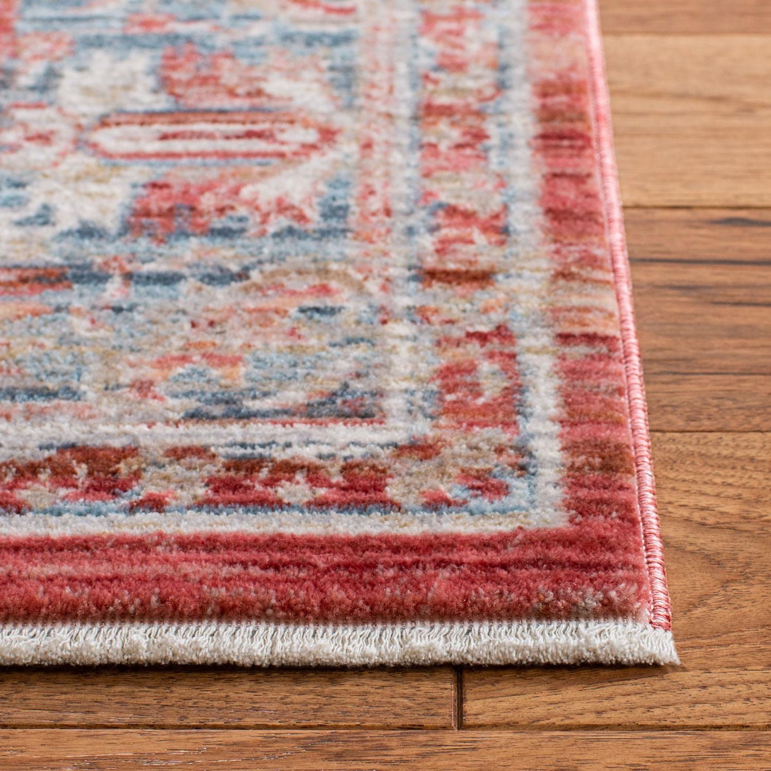 SAFAVIEH Kenitra Eleanora Floral Bordered Polyester Area Rug