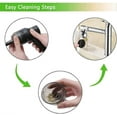 thumbnail image 2 of Keyboard Cleaner, Mini USB Cordless Computer Vacuum Cleaner with 8 Nylon Anti Static Brushes for Laptop, Piano, Computer, Car, Makeup Bag, Pet House, 2 of 5
