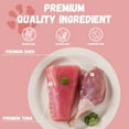 thumbnail image 5 of (2 pack) Pawmate Duck & Tuna Lickable Cat Treats, 20 Sticks, Grain-Free Creamy Treats for Cats, 5 of 10