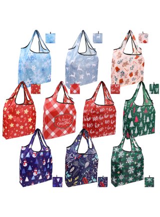 SlimpleStudio Eco Friendly Shopper Tote Bags Portable Foldable Shopping Bag  Large Women Storage Handbags Shoulder Bag Reusable Tote Pouch Travel