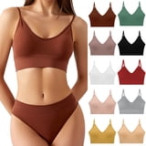 Rvasteizo Women Wireless Bra Solid V Neck B… product image