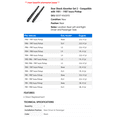 thumbnail image 2 of Rear Shock Absorber Set 2 - Compatible with 1981 - 1987 Isuzu Pickup - Autopart Premium, 2 of 2