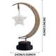 thumbnail image 2 of Lámpara lunar encantada 2022, lámpara de luna de árbol centelleante, lámpara LED de galaxia mágica, luz de noche de luna para niños, lámpara de escritorio, decoración del hogar para vacaciones (d, 2 of 5