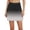 Black, variant on Tennis Skirts For Women Printed Double Layer Skort With Pockets Elastic Waist For Yoga Running And Casual Sports Wear Womens Athletic Skirt