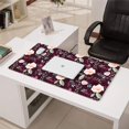 thumbnail image 3 of Long Mouse Pads for Desk,Pioneer Flower Floral Print Pattern Desk Mats on Top Of Desks, Desk Mouse Pad Extra Large with 3mm Non-Slip Base and Stitched Edge for Gaming,Office,Work,Home 31.5"x15.7", 3 of 6