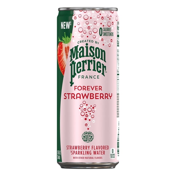 Perrier Strawberry Sparkling Water 8.45 Oz. 12316295