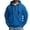 Blue, variant on Sweatshirts with Hooded for Men Drawstring Long Sleeve Loose Fitted Cinch Cuff Athletic Casual Tops(XXXL,White)