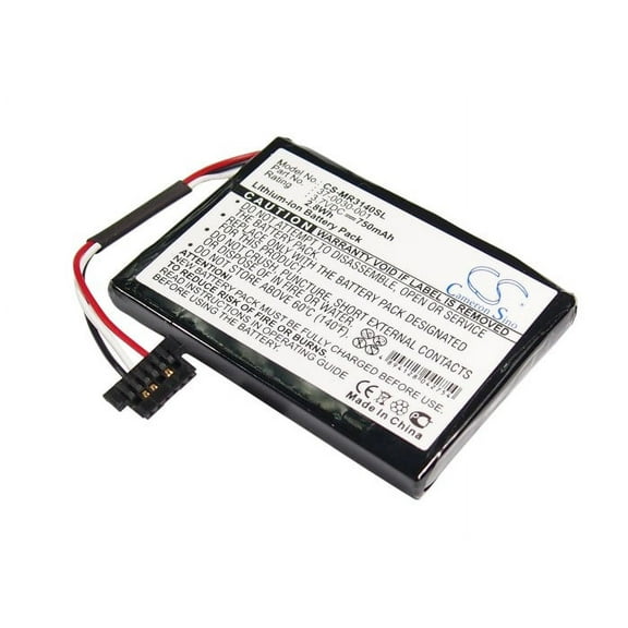 GPS Navigation Battery for Magellan 37-0030-001 Maestro 3140 CS-MR3140SL 750mAh