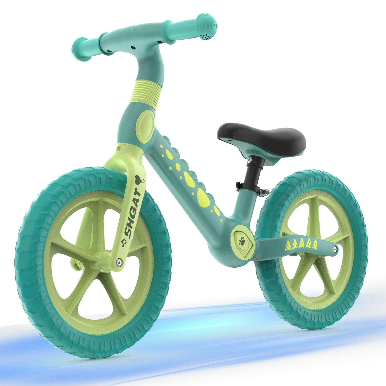 JoyStone 10-Inch Green Balance Bike for Toddlers 18+ Months photo 1