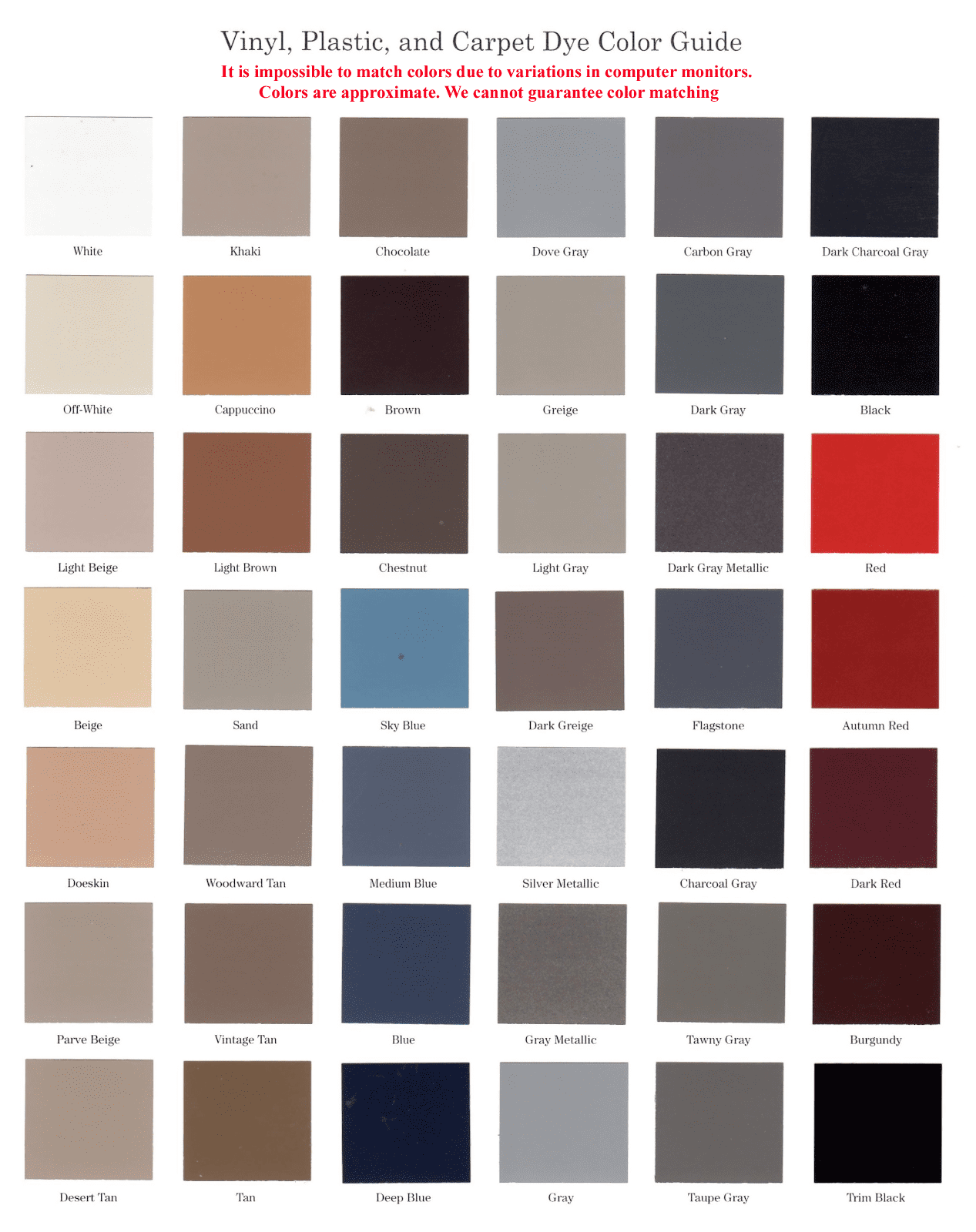 Hi-Tech Industries HT-200 Hi-Tech Vinyl- Plastic And Carpet Dye- Beige