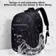thumbnail image 5 of RKSTN Student Schoolbag Reflective Strips Computer Backpack Student Backpack Large Capacity Multi-compartment Outdoor Travel Backpack, 5 of 9