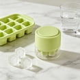 thumbnail image 5 of One-Press Ice Cube Tray, Easy Release Mini Ice Mold with Lid, BPA-Free Stackable Small Ice Maker for Cocktails, Whiskey, Drinks & Freezer(B), 5 of 5