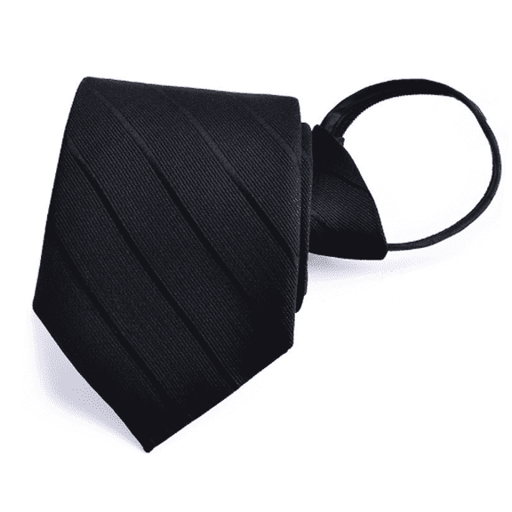 TELOLY Zipper Tie,Wedding Boys Tie,Mens Accessories,18.9x3.15in