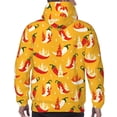 thumbnail image 5 of Hoodies for Men - Hot Chilli Long Sleeve Comfrt Men'S Fashion Hoodies & Sweatshirts, Sweatshirts for Men Hoodies Pullover Clothing Clothes with Pouch, 5 of 7