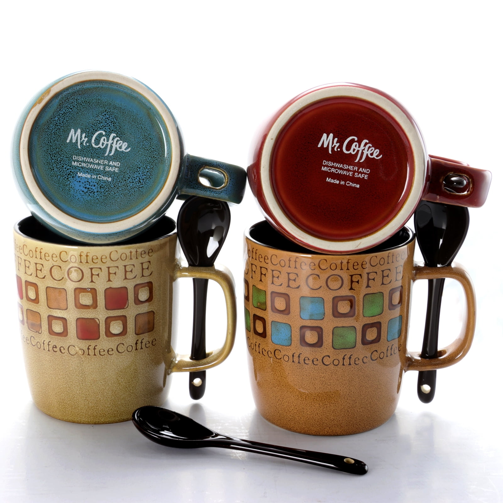 GB Mr. Coffee Cafe Americano 13oz Mug Set