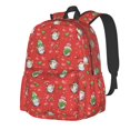 thumbnail image 1 of Disketp merry Christmas gnome Mochila Escolar de Gran Capacidad y Peso Ligero, Mochila de Viaje Ideal para Escuela, Trabajo y Uso Diario, Cómoda y con Estilo, 1 of 8