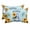 Blue, variant on Sunflower Gnomes Outdoor Pillows for Chaise Lounge Chair Waterproof Lumbar Pillows with Insert&Adjustable Elastic Strap Beach Headrest Pillow Summer Botanical Elegant Floral Pool Pillow 11"x16"
